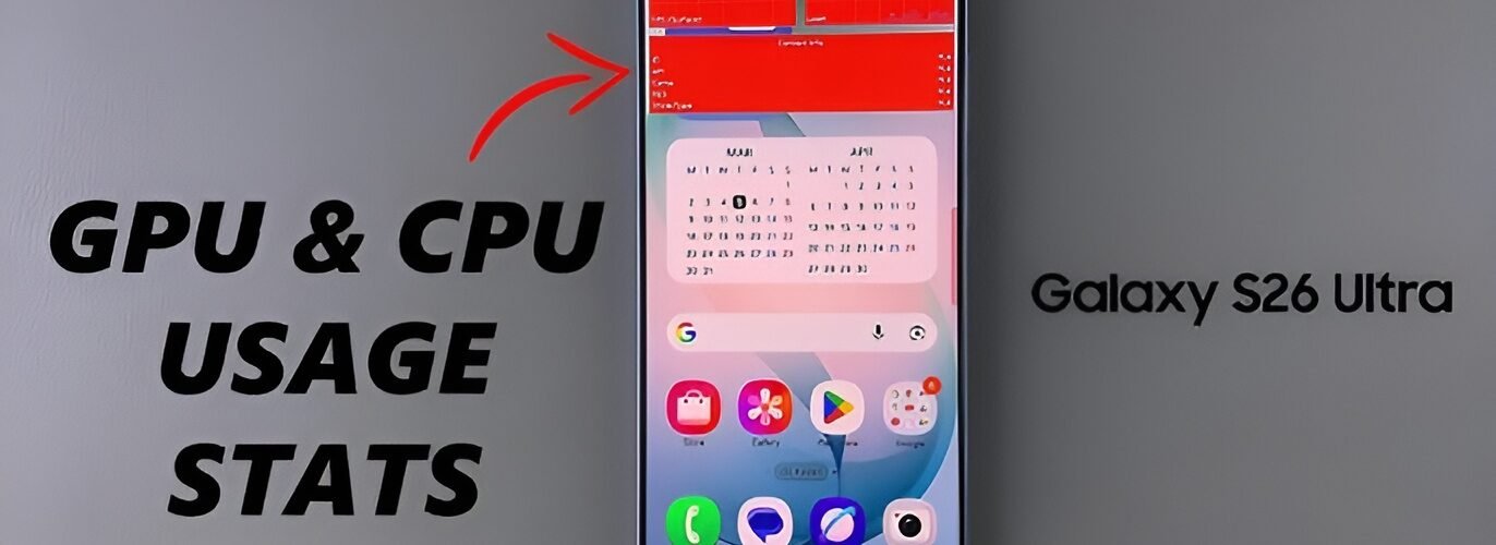 can you find cpu and gpu usage on phone