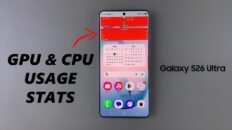 can you find cpu and gpu usage on phone