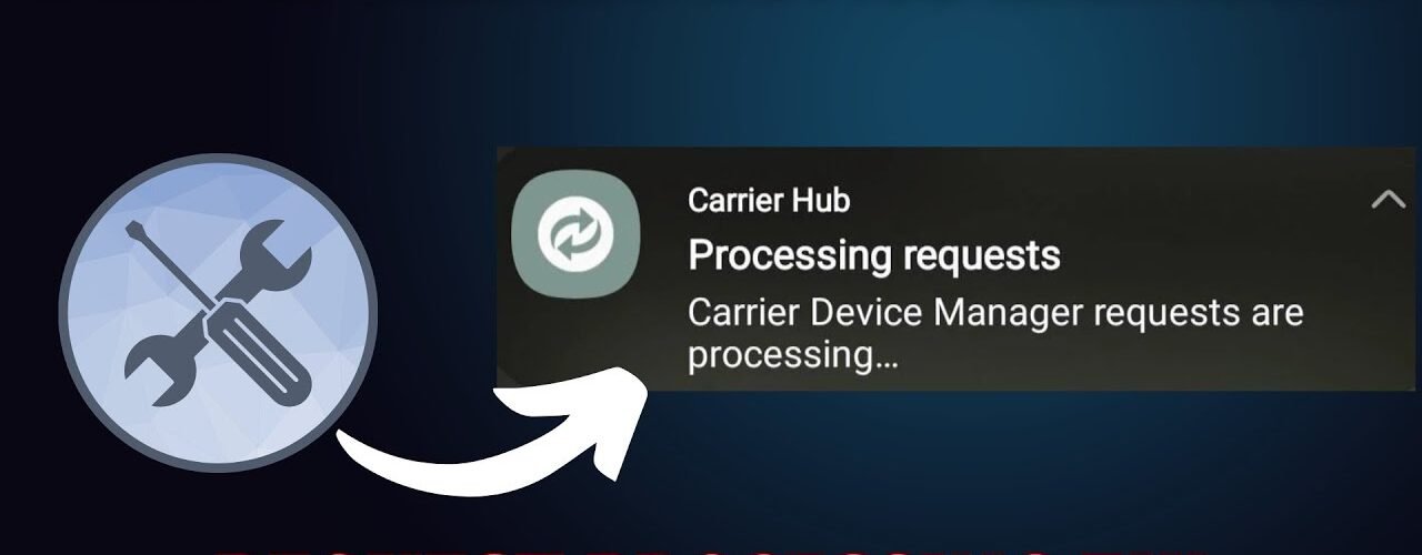carrier device manager requests are processing