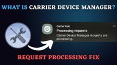 carrier device manager requests are processing