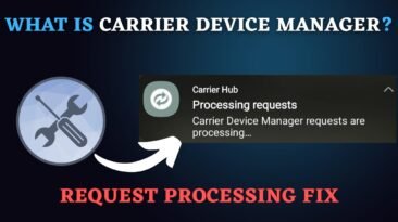 carrier device manager requests are processing