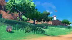 Pokémon Scarlet gameplay screenshot from Nintendo's official gallery.