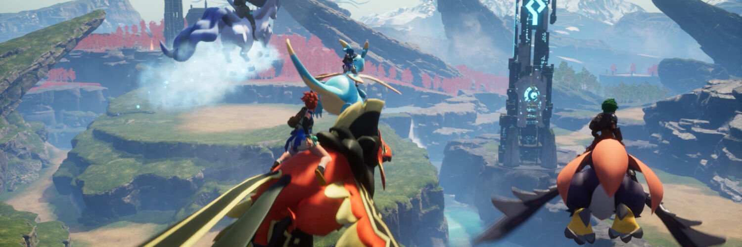 Palworld gameplay from the official screenshot gallery.