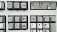 IBM keyboard's Print Screen, Scroll Lock and Pause keys.